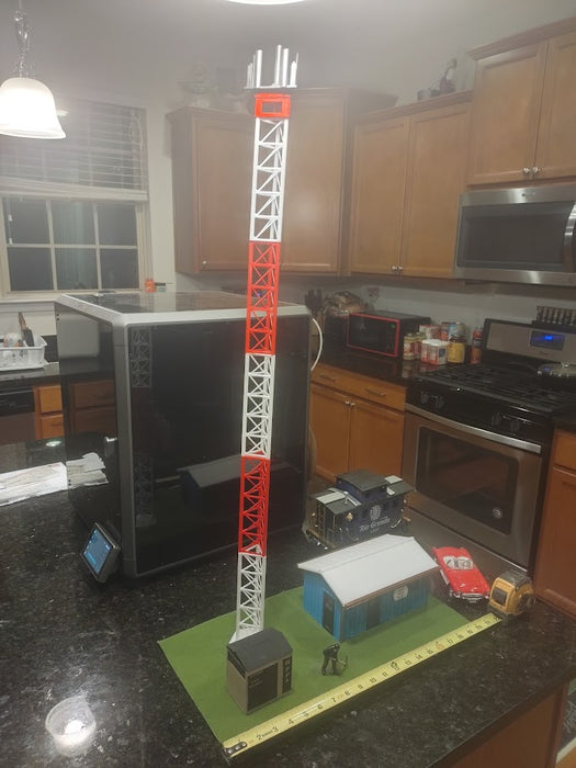G-Scale Radio Station With 36" Tower