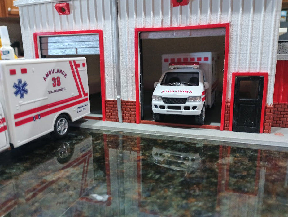 O Scale 911 Center