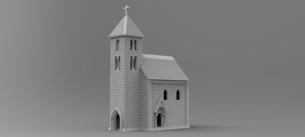 N Scale "Bravarian Church "