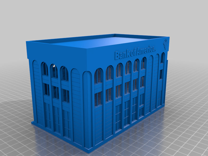 N Scale Bank of America Building