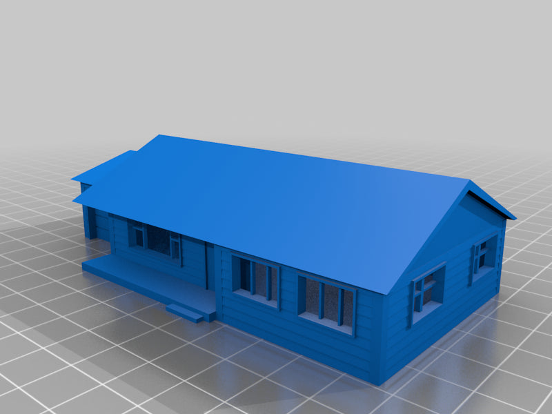 N Scale J House 2