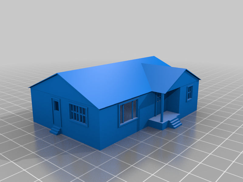 N Scale J House 1