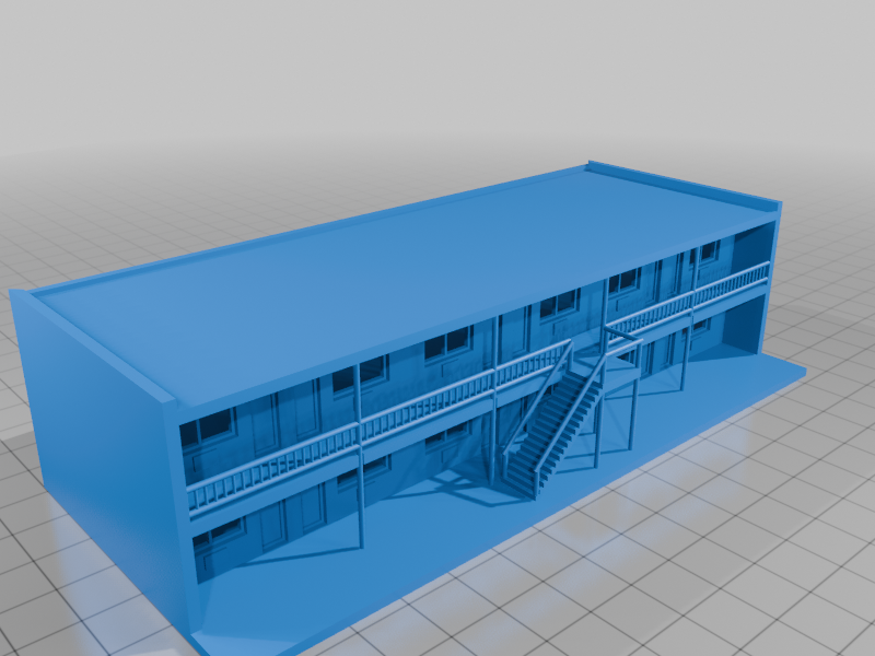 N Scale 1960-70's Hotel & Office