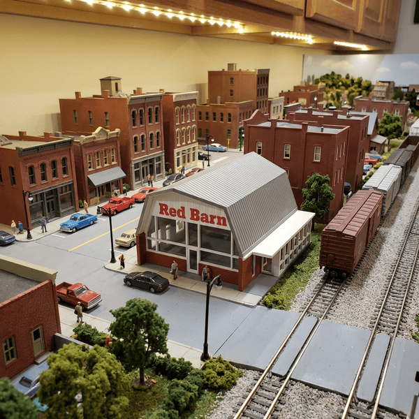 N Scale Red Barn Burgers