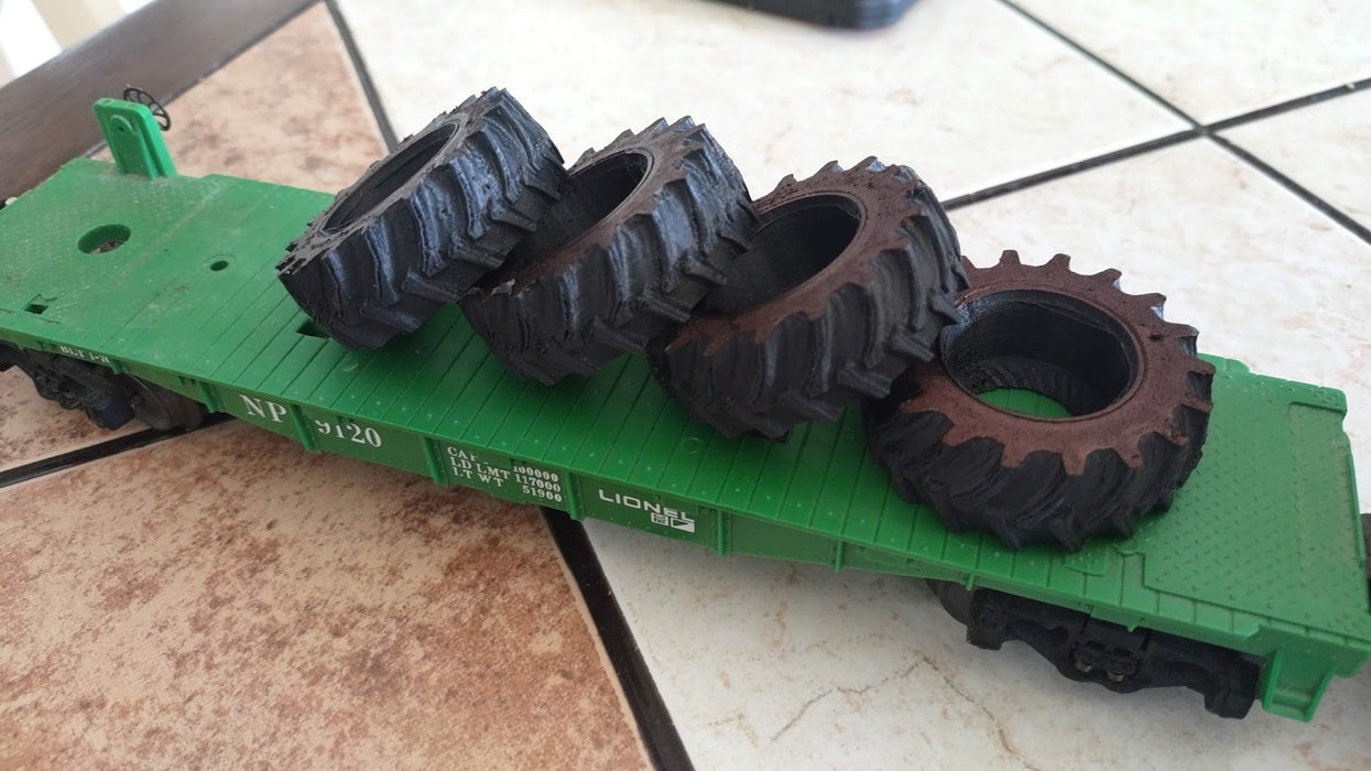 S- Scale Off Road Tire Load