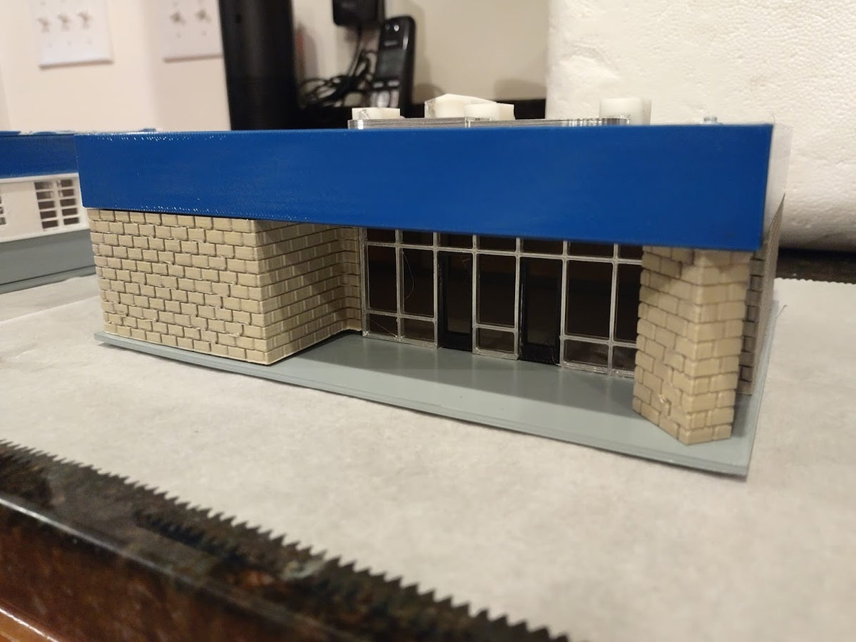 S Scale Auto Parts Store Print Station 3d s-scale-auto-parts-store-print-station-3d