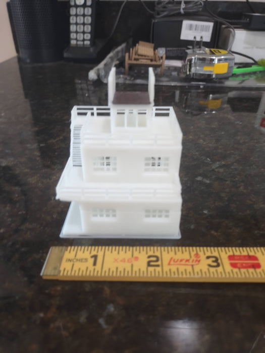 N Scale Control Tower — Print Station 3d