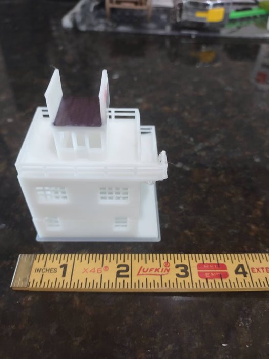 N Scale Control Tower — Print Station 3d