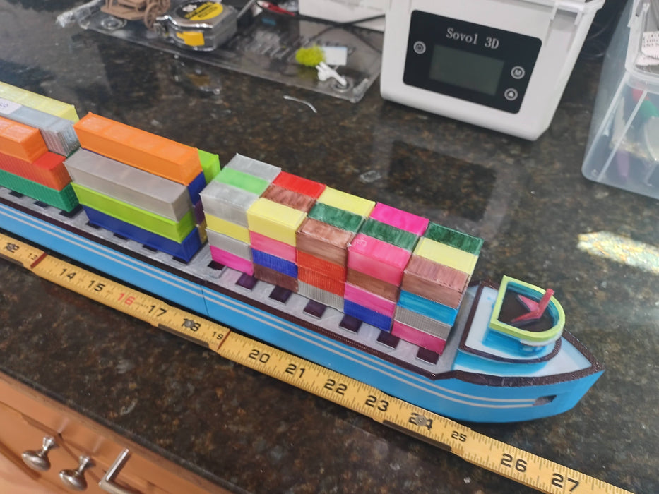 N Scale Cargo Ship Edmund Fizgerald XXL