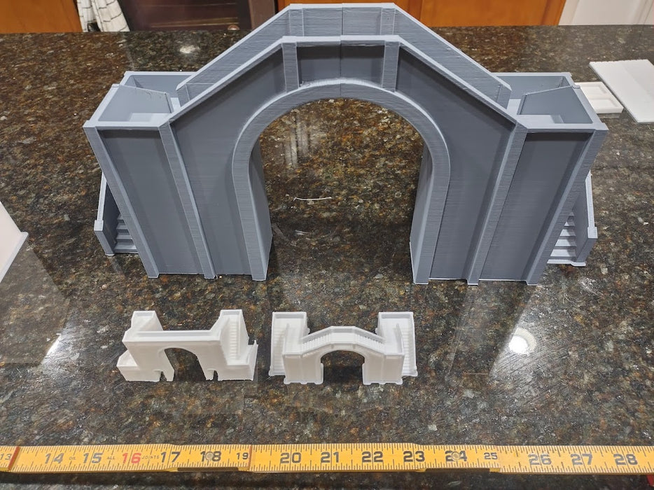 N-Scale Foot Bridge