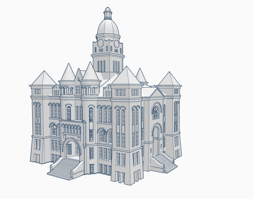 N Scale Court House III
