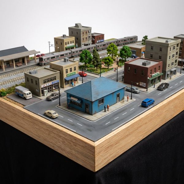N Scale ABC Store