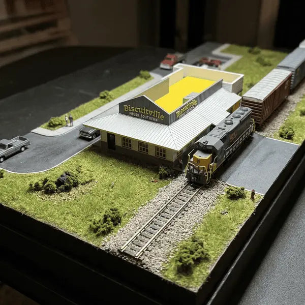 N Scale Biscuitville Building