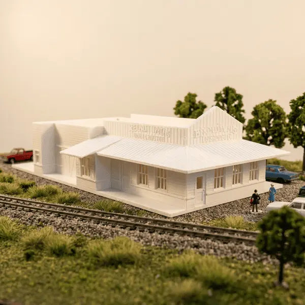 N Scale Biscuitville Building