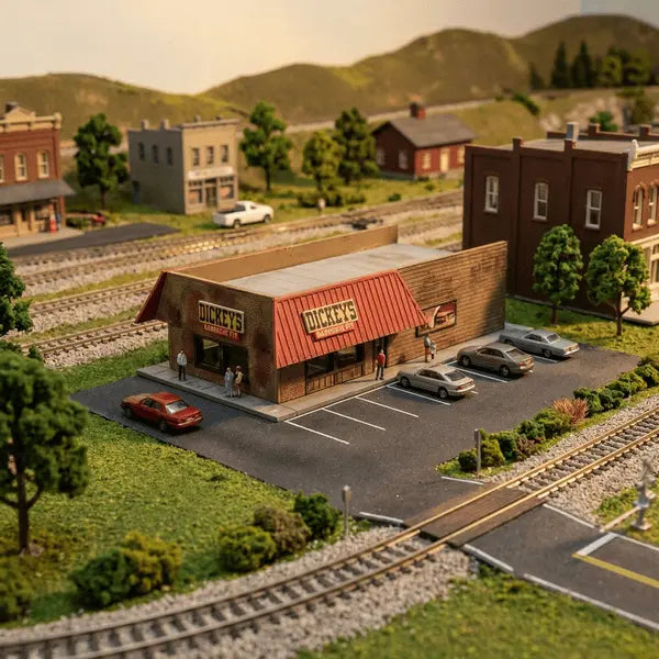 N Scale Dickey's BBQ