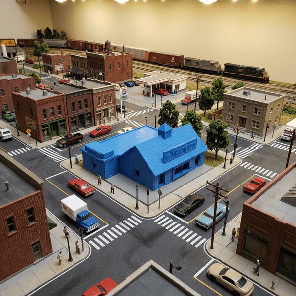 N Scale Long John Silvers  Building