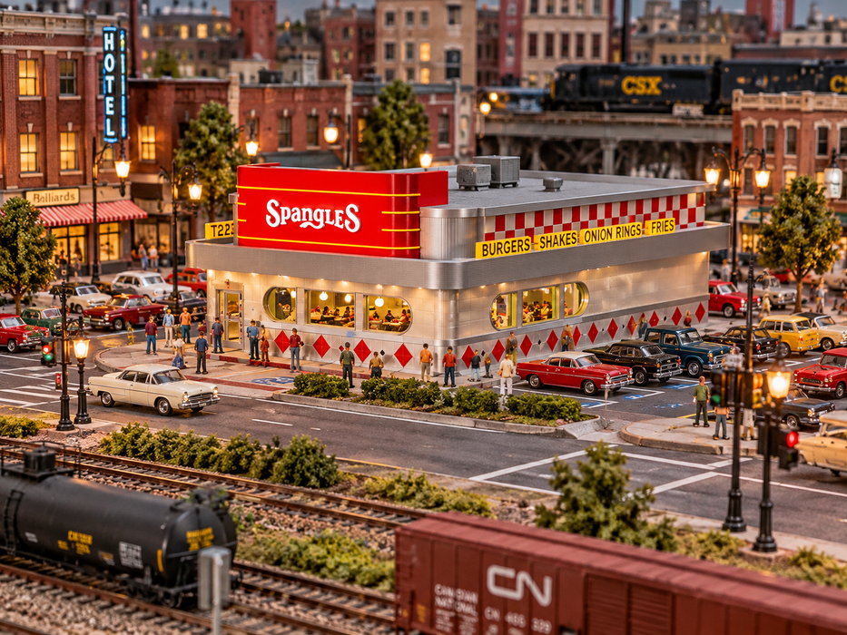N Scale Spangles Burgers