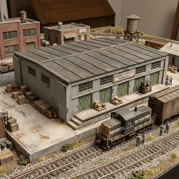 N Scale N Scale Harbour Warehouse