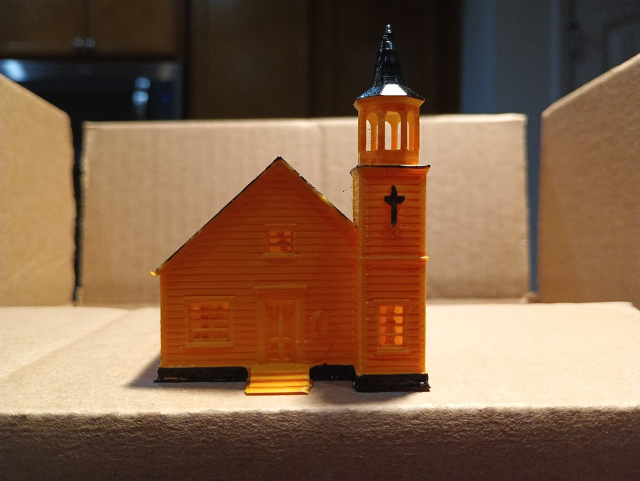 N-Scale County Church II