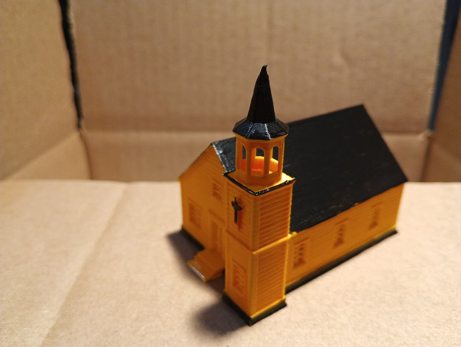 N-Scale County Church II