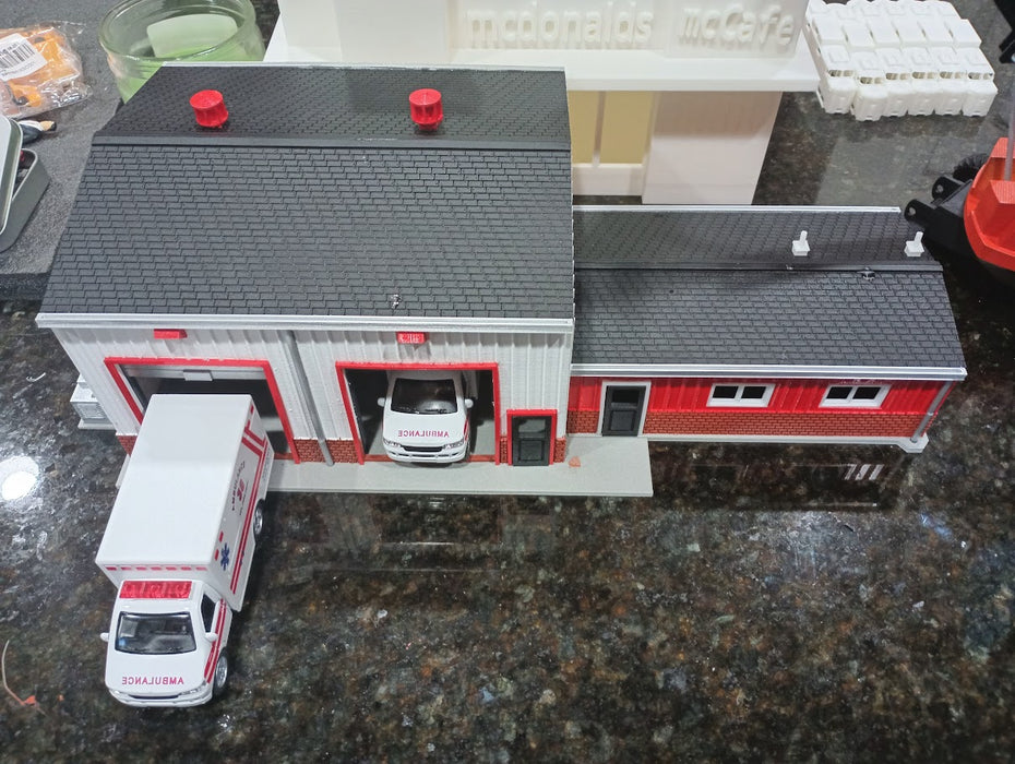 O Scale  911 Center