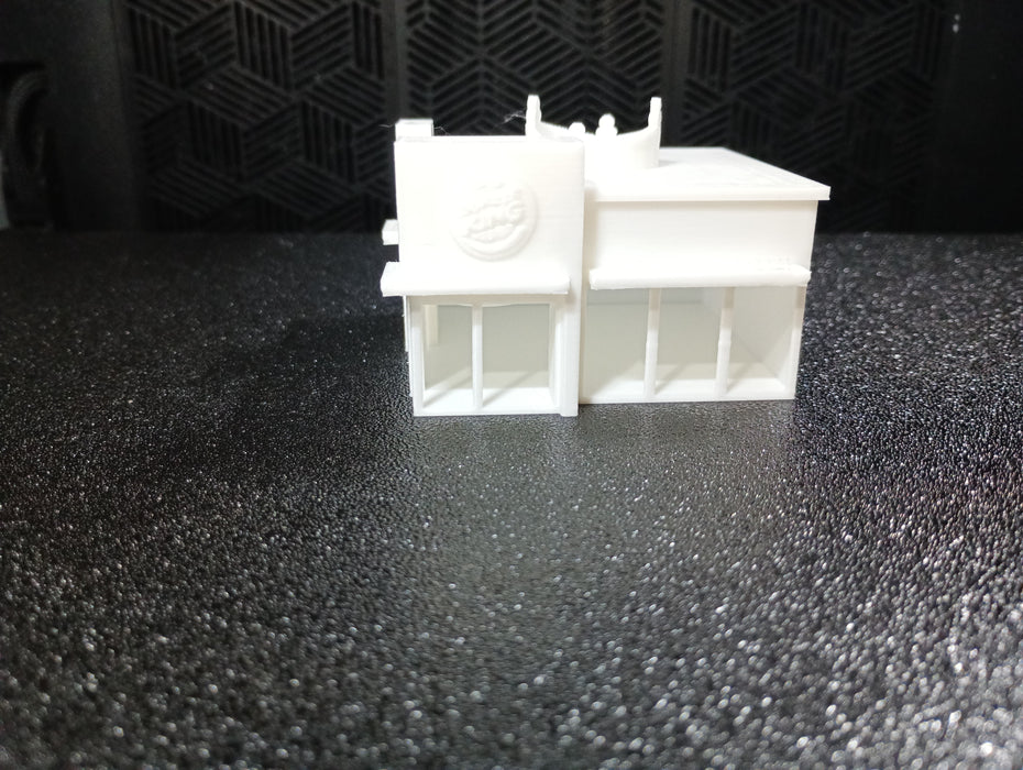 N Scale  Burger King Place