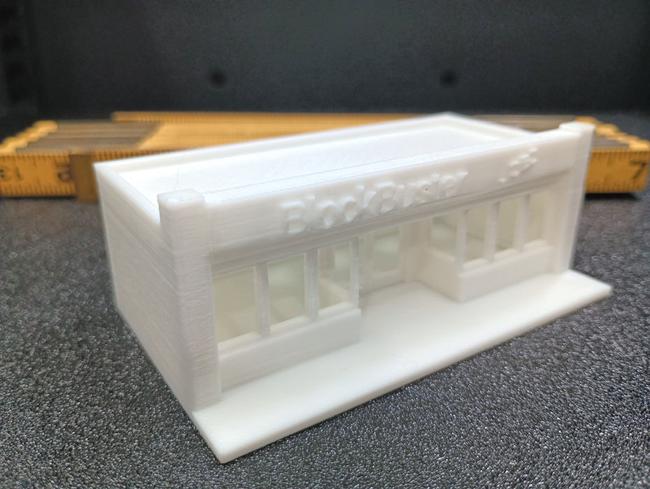 N Scale  "Block Buster Video"