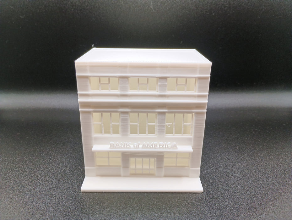 N Scale  "Bank of America II "