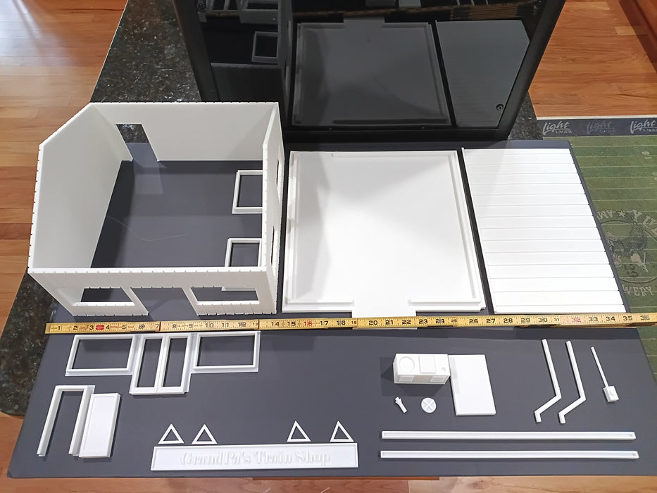G Scale Train Store Building "Customizable"