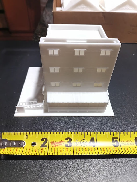 N Scale City Office Building