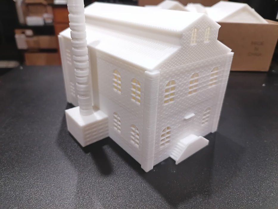 N Scale Old Brick Factory  II