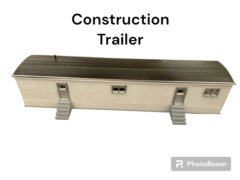 S- Scale  Construction Office Trailer