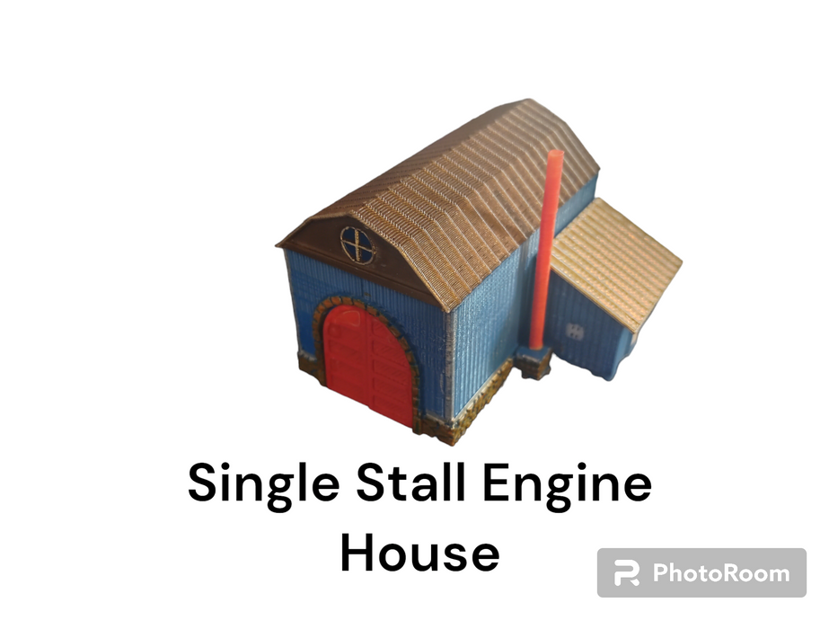 S Scale Single Engine House