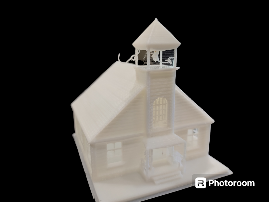 N Scale Country Church