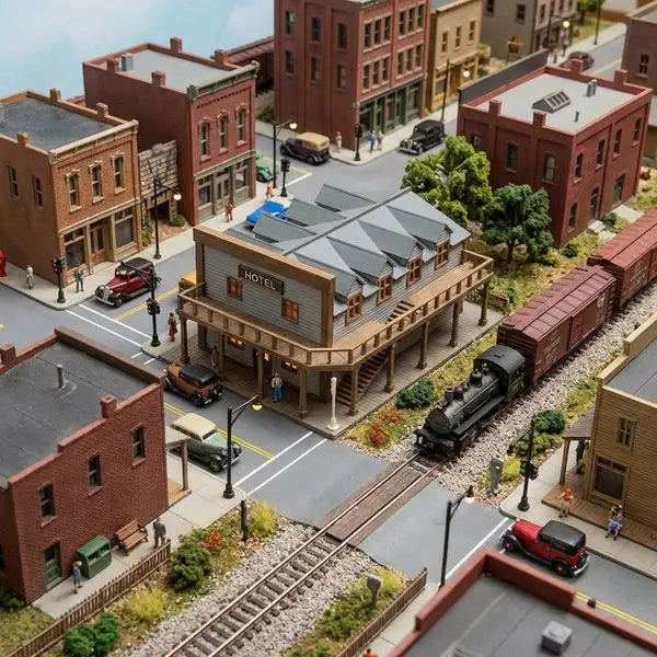 N Scale MC Western Hotel