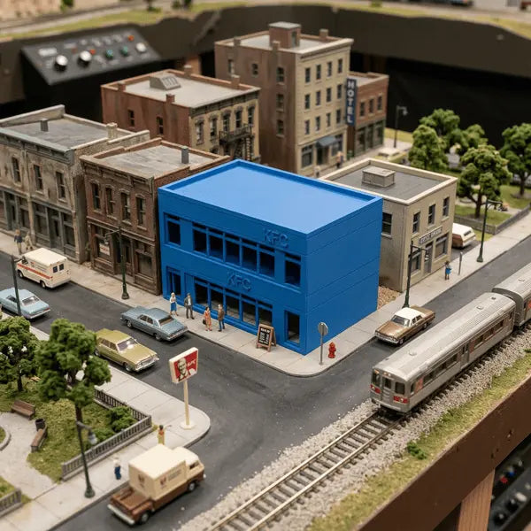 N Scale KFC 2 Story
