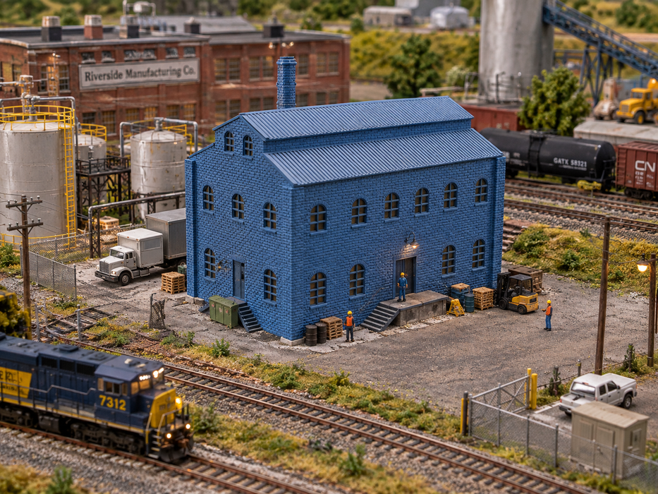 N Scale Old Brick Factory  II