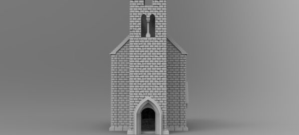 N Scale  "Bravarian Church "