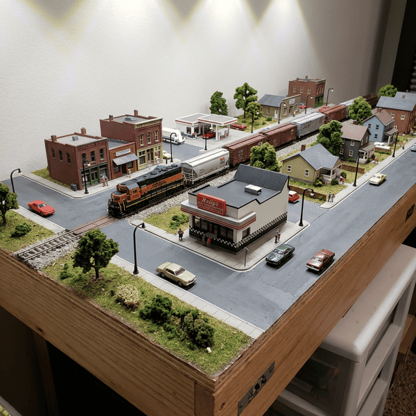 N Scale Rally's Burgers