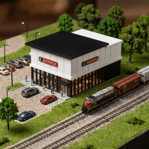 N Scale Chipotle Building