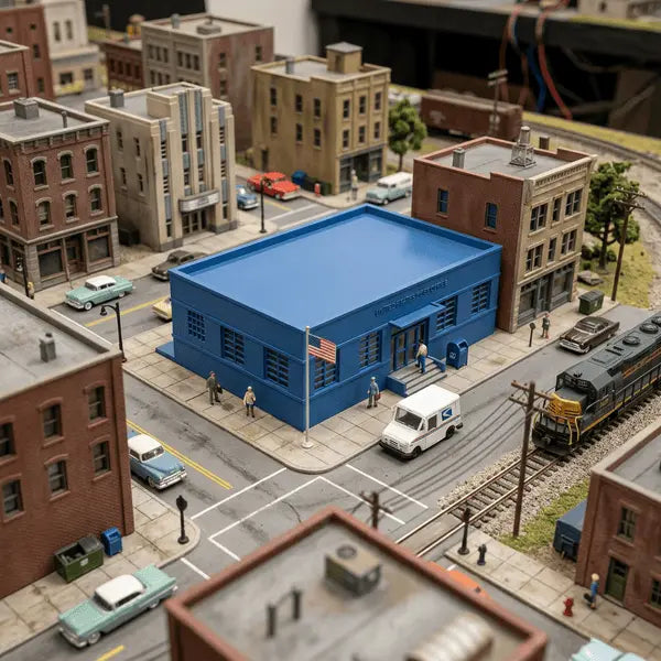 N Scale Post Office III