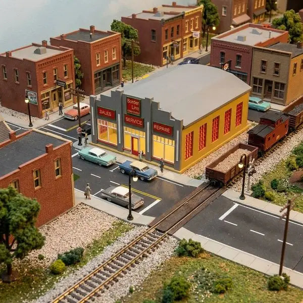 N Scale Farm Supply Building