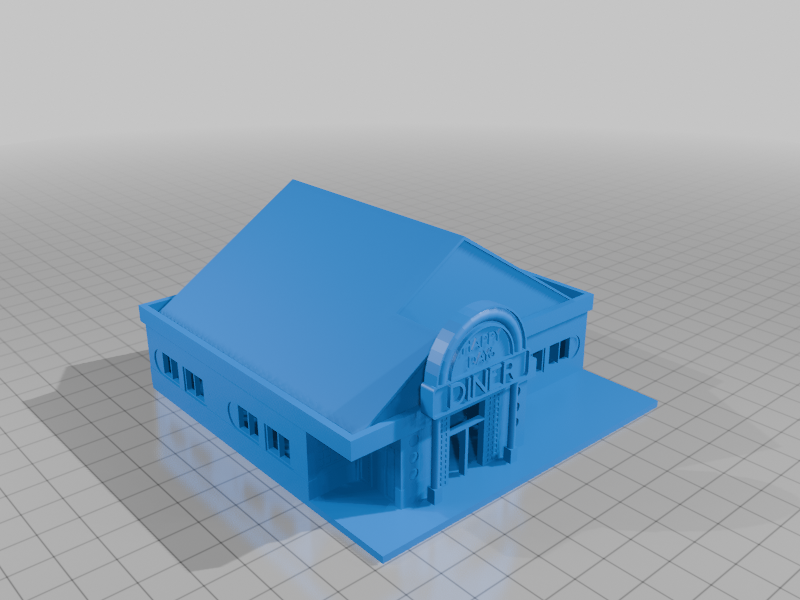 N Scale  "Happy Days Diner"