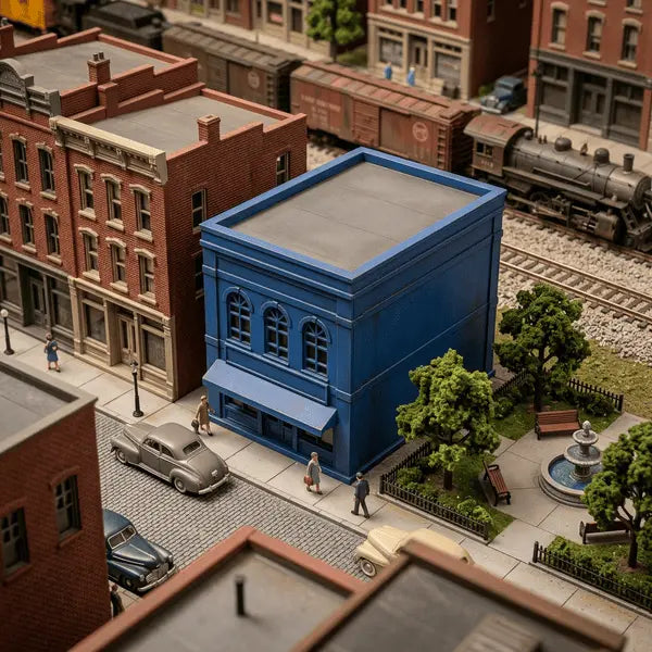 N Scale Chinese Food Buffet