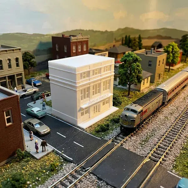 N Scale  "Bank of America II "