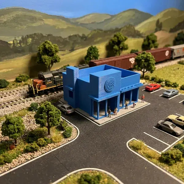 N Scale  Burger King Place
