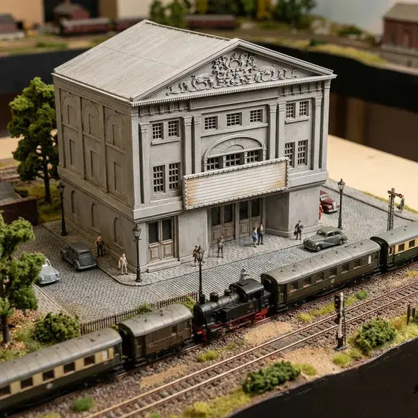 N-Scale Movie Theater