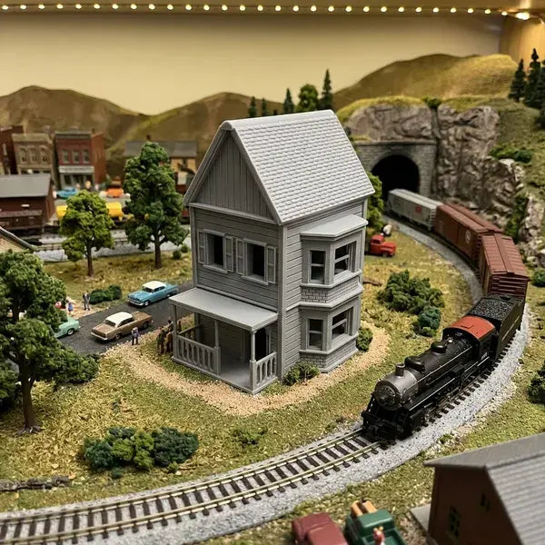 N-Scale The Simple House
