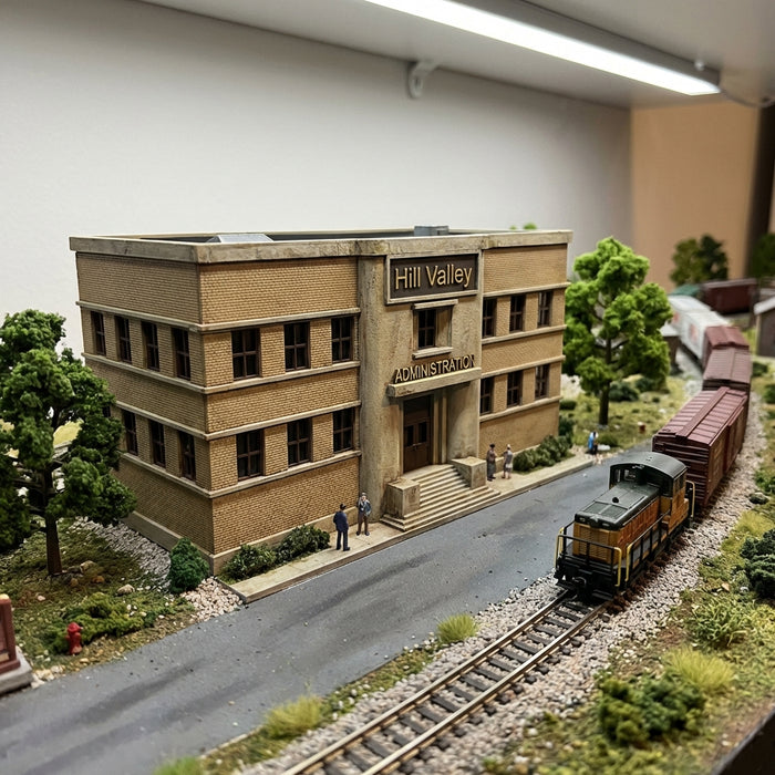 N Scale High School