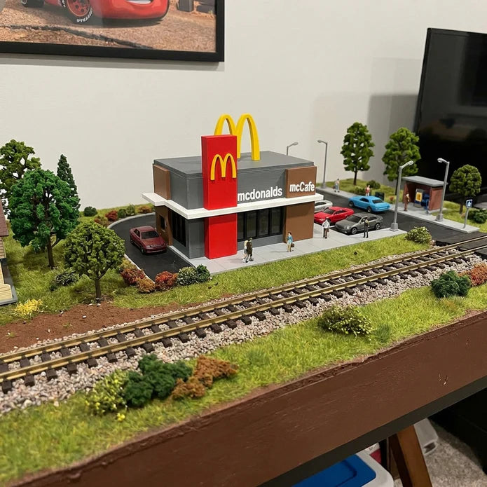 HO Scale  McDonalds Place